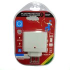 Plugue De Tomada Protetor 3 Pinos 10a Qpp03b | Branco